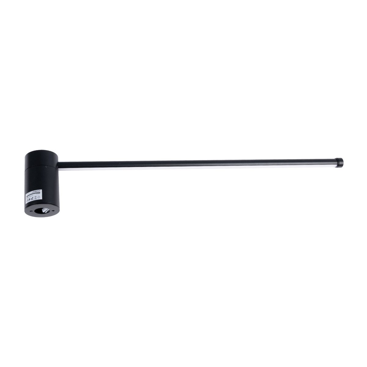 Aplique de pared minimalista lineal "KENDA-R" 10W - Rotatorio 360º - Blanco Cálido - Barcelona Led-Decoración