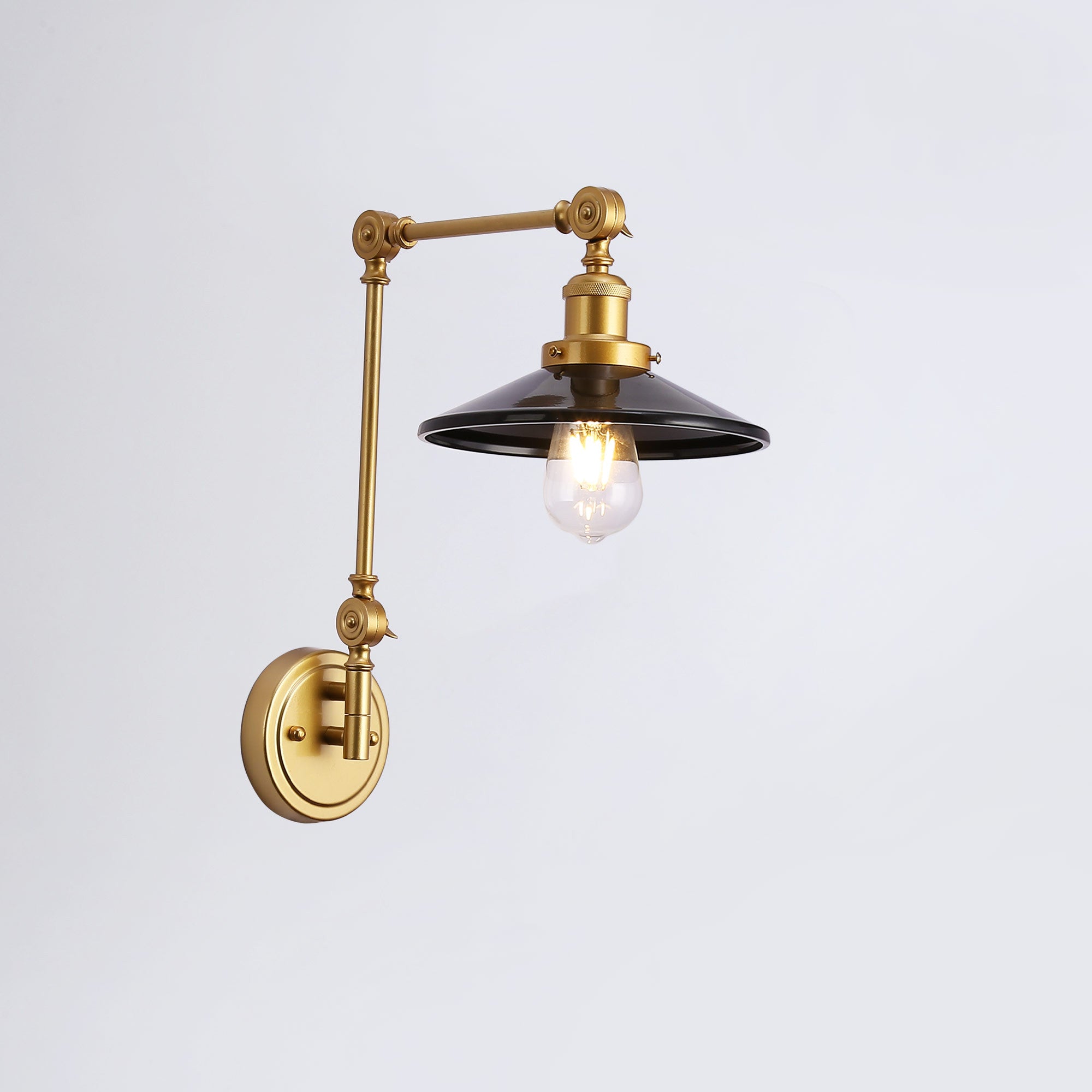 Aplique de pared vintage orientable "Wallen" (28)