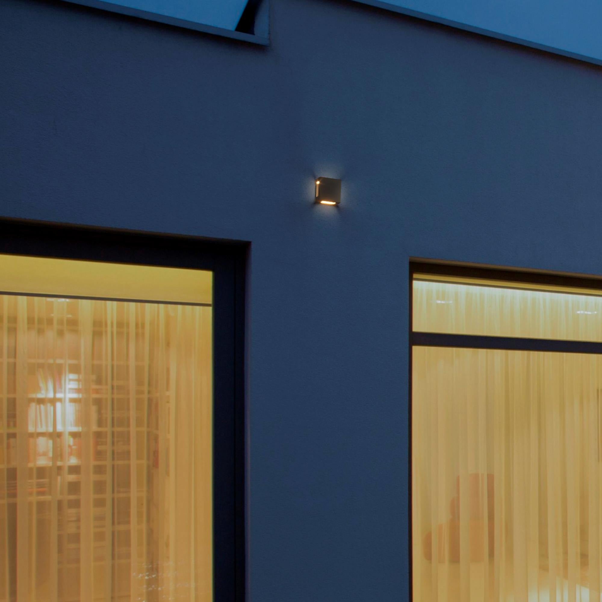 Aplique de pared exterior LED cuadrado "Square 4" - 6W - IP54 (1)