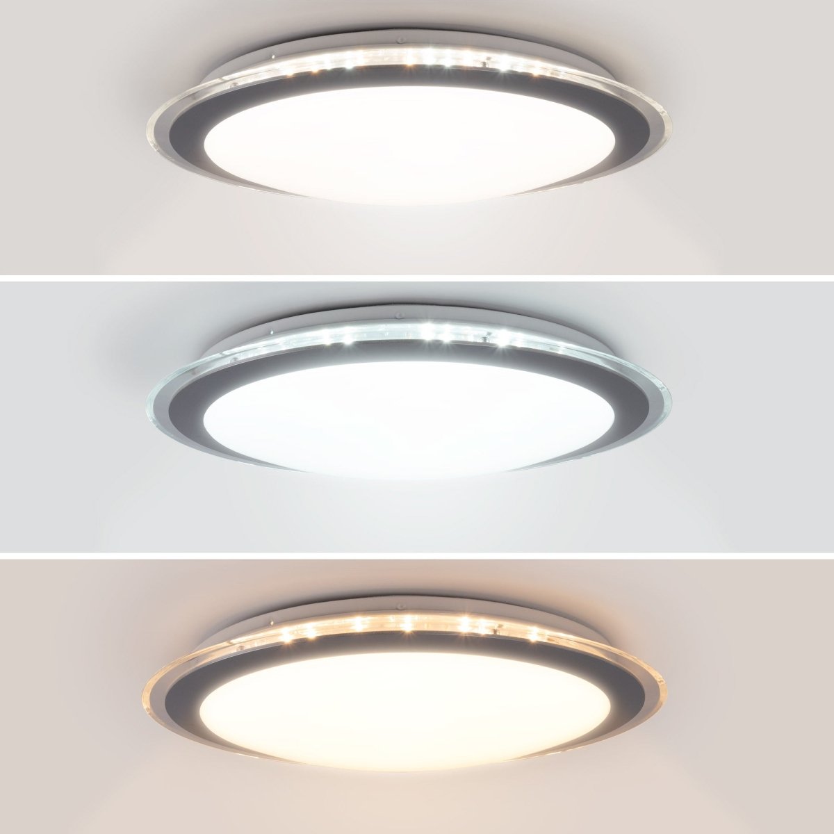 Plafón LED circular de superficie 30W CCT - Ø43cm - 2000lm - IP20 - Barcelona Led-