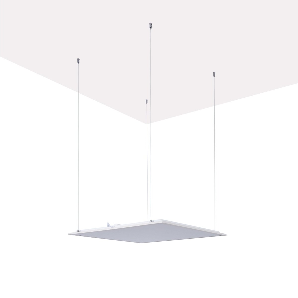 Kit de suspensión para paneles LED Slim + Backlit - Barcelona Led-Accesorios
