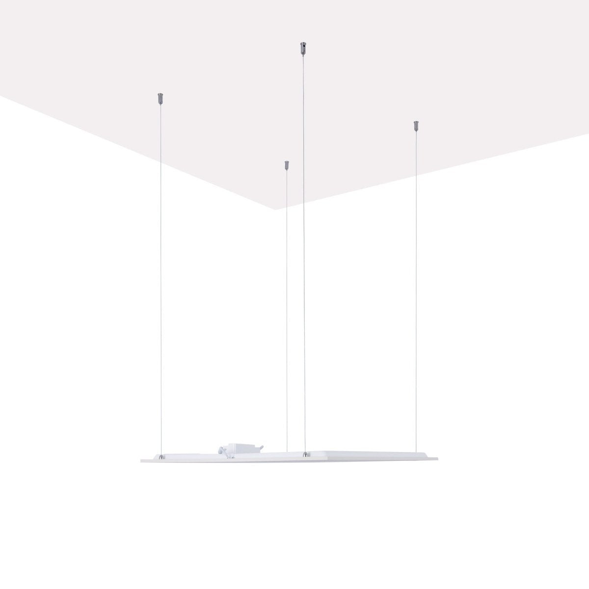 Kit de suspensión para paneles LED Slim + Backlit - Barcelona Led-Accesorios