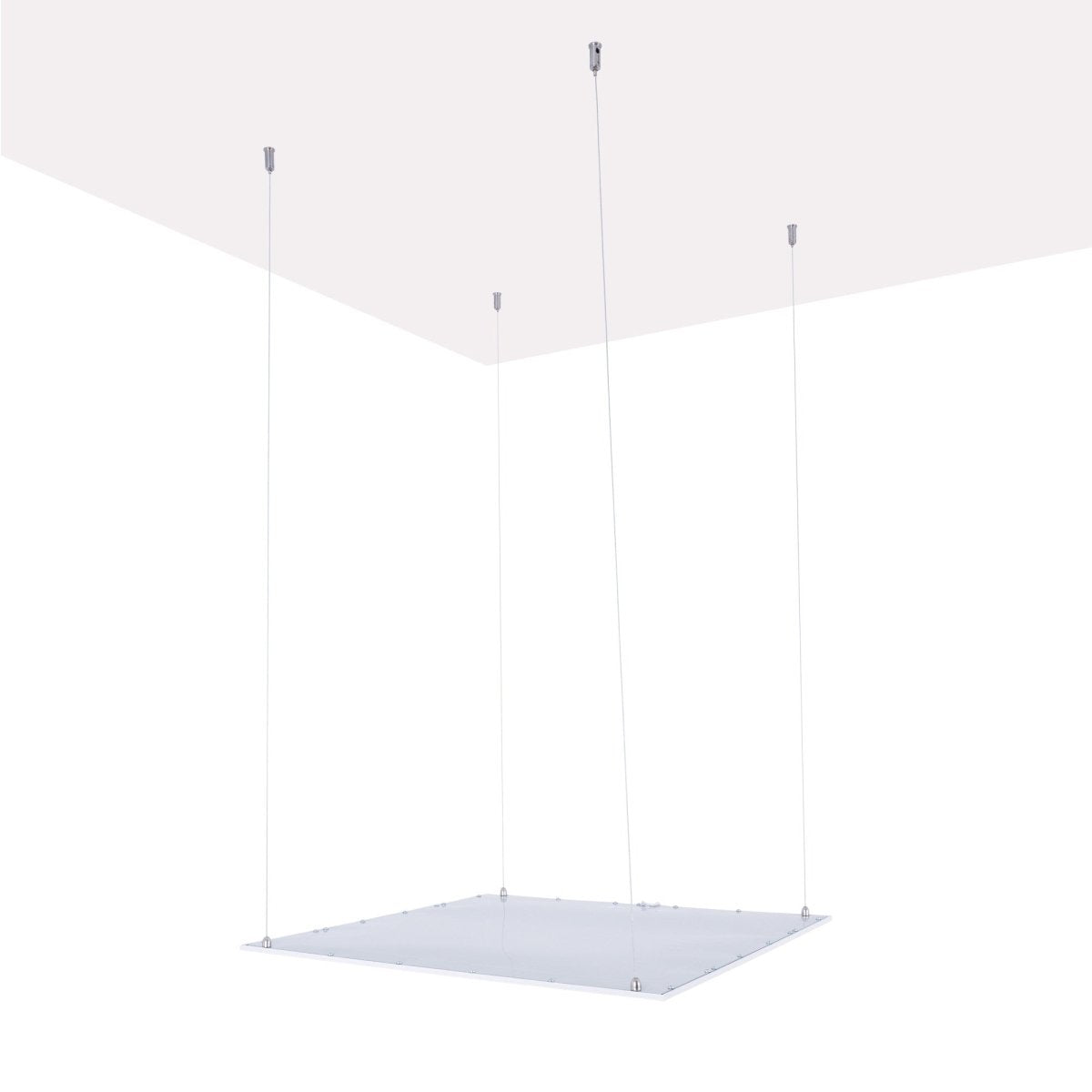 Kit de suspensión para paneles LED Slim + Backlit - Barcelona Led-Accesorios