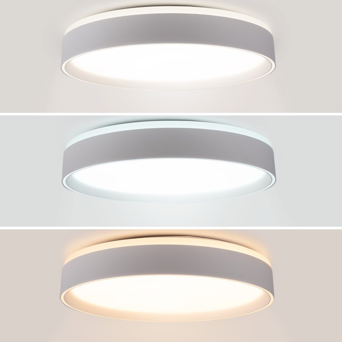Plafón LED circular de superficie 30W CCT - Ø40cm - 2000lm - IP20 - Barcelona Led-
