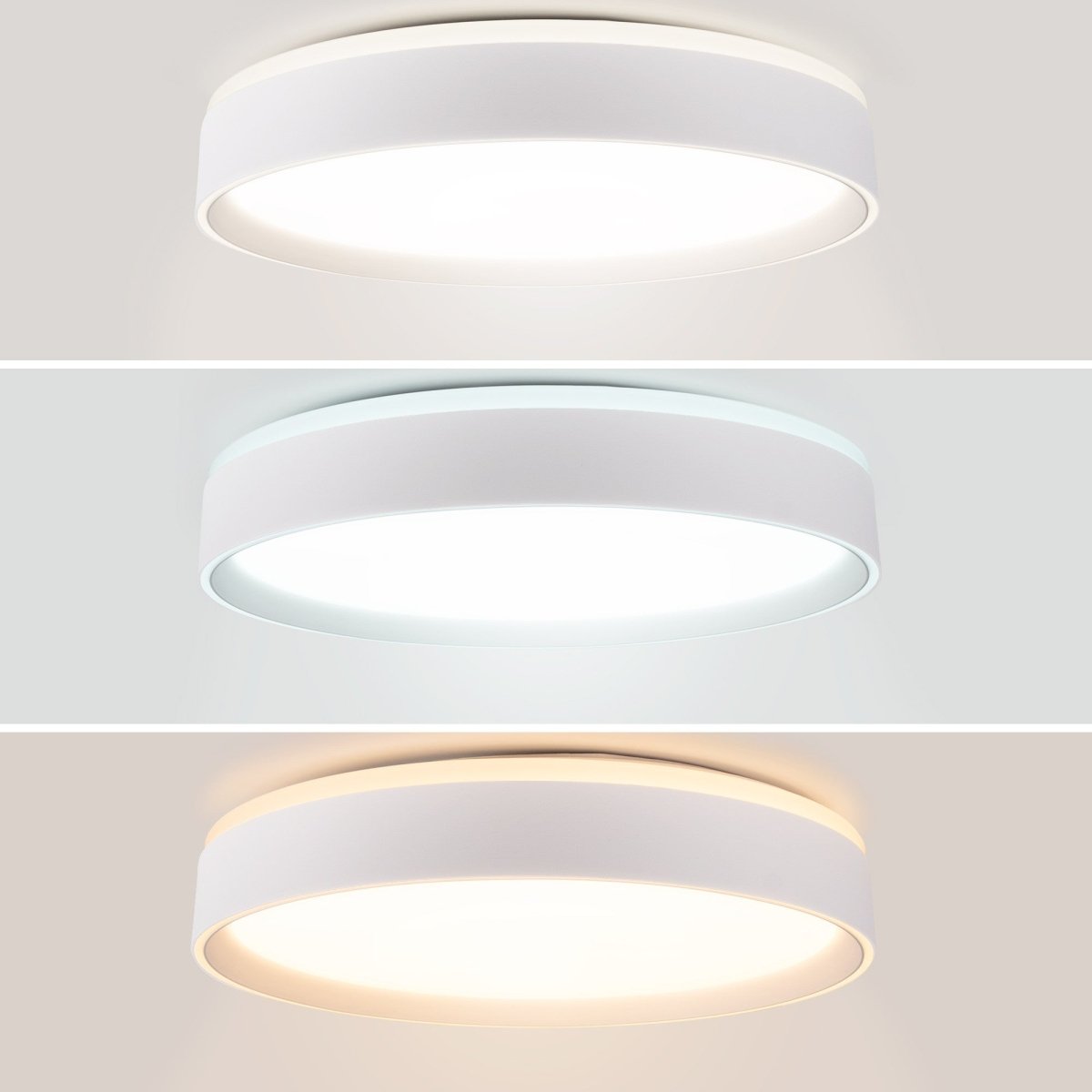 Plafón LED circular de superficie 30W CCT - Ø40cm - 2000lm - IP20 - Barcelona Led-