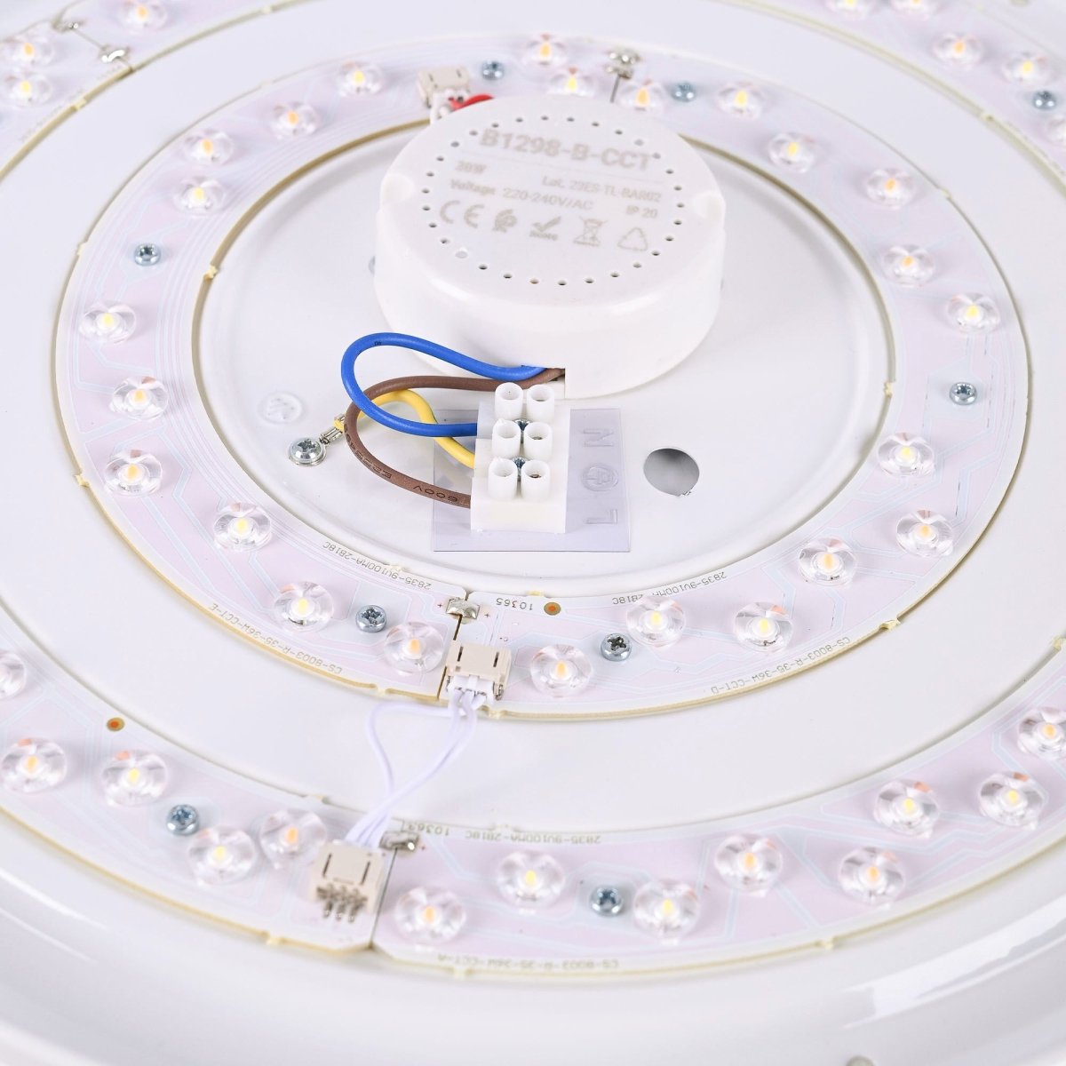 Plafón LED circular de superficie 30W CCT - Ø40cm - 2000lm - IP20 - Barcelona Led-