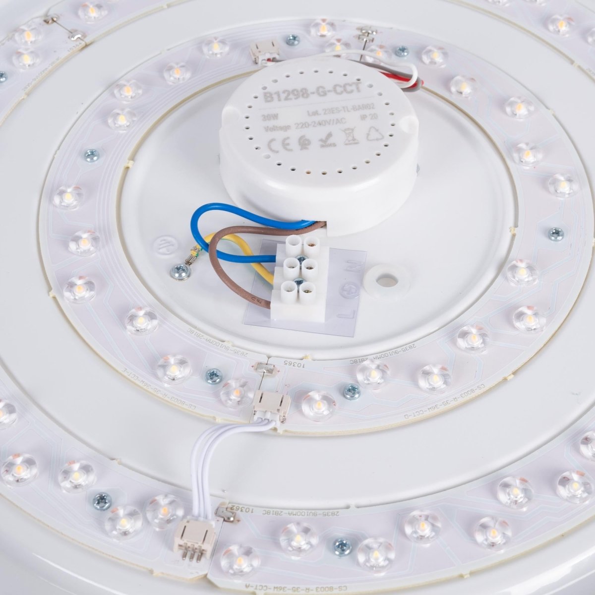 Plafón LED circular de superficie 30W CCT - Ø40cm - 2000lm - IP20 - Barcelona Led-