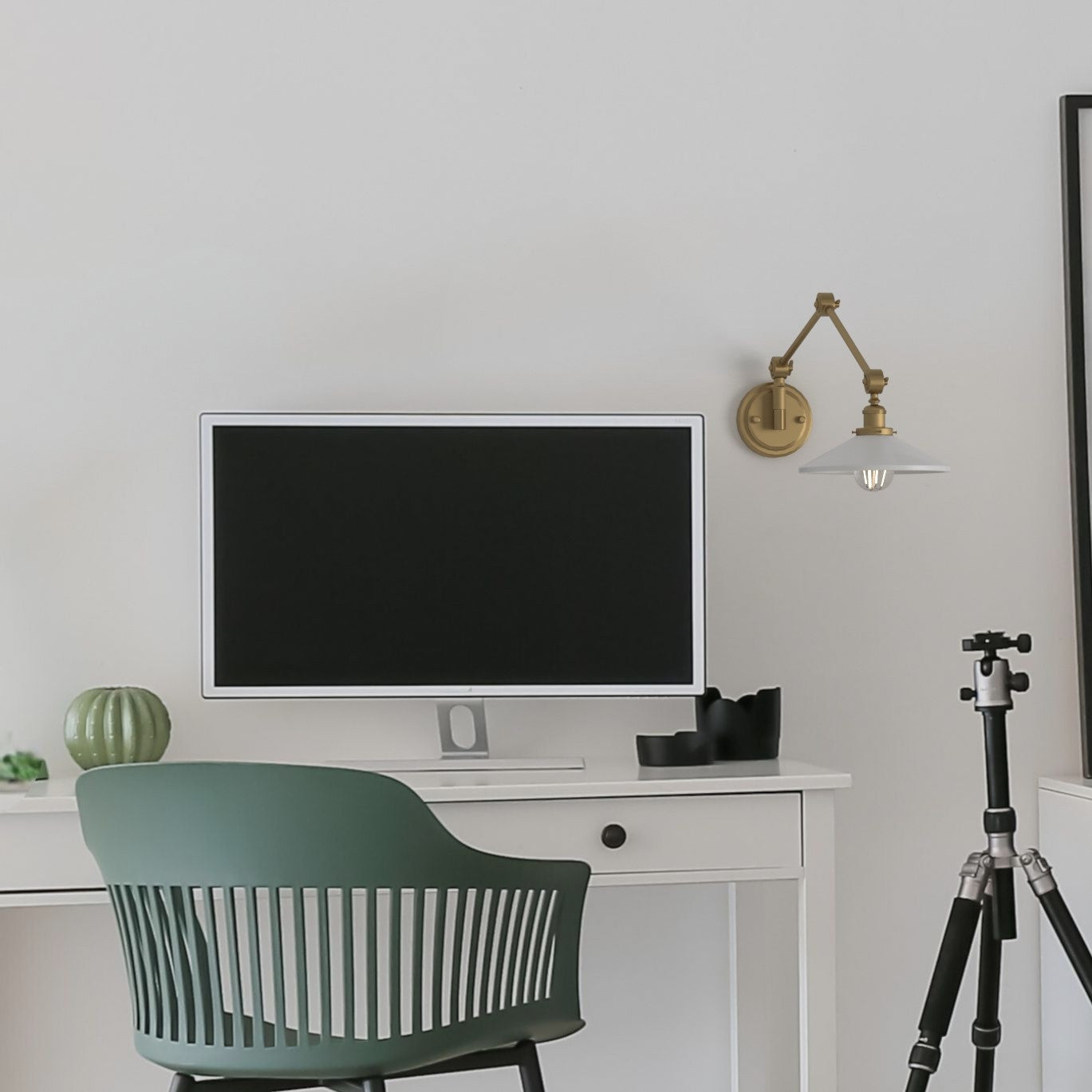 Aplique de pared vintage orientable "Wallen" (40)