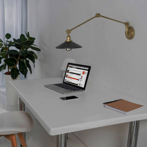 Aplique de pared vintage orientable "Wallen" (45)