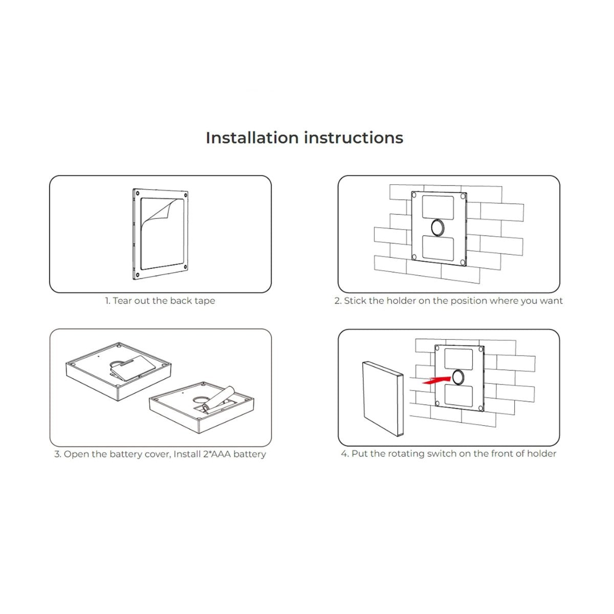 Panel de control táctil RGB y RGBW - 4 zonas - Mi-Light - Barcelona Led-Control y regulación
