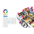 LED RGB + CCT Remote Control - 8 Zones - FUT089 - Mi Light 2