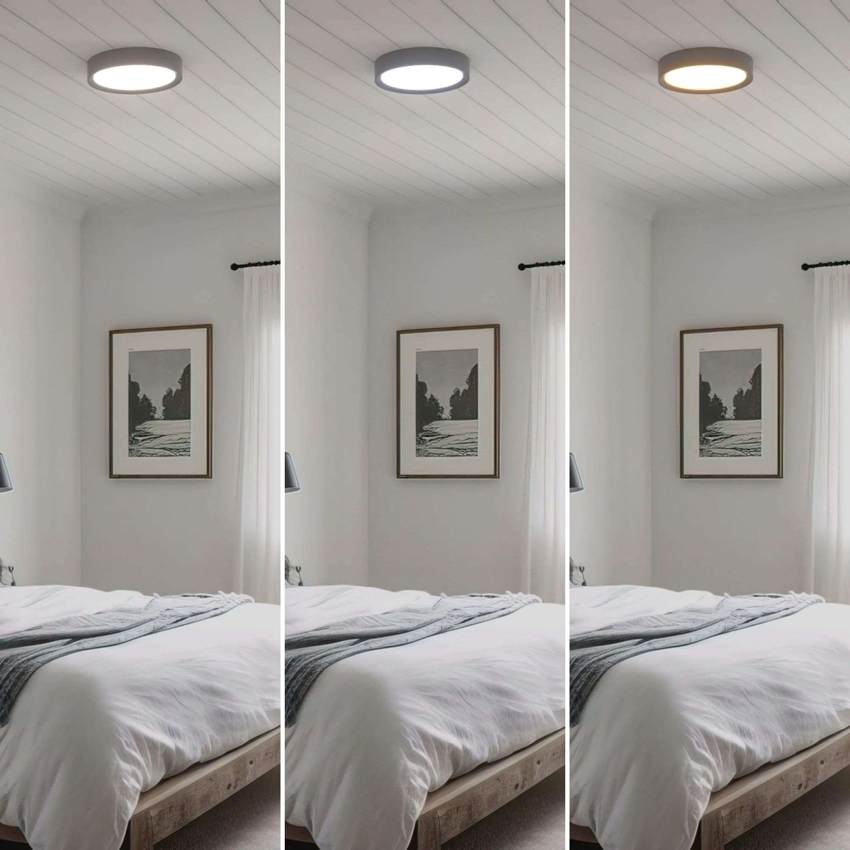 Plafón LED circular de superficie 30W CCT - Ø40cm - 2000lm - IP20 - Barcelona Led-