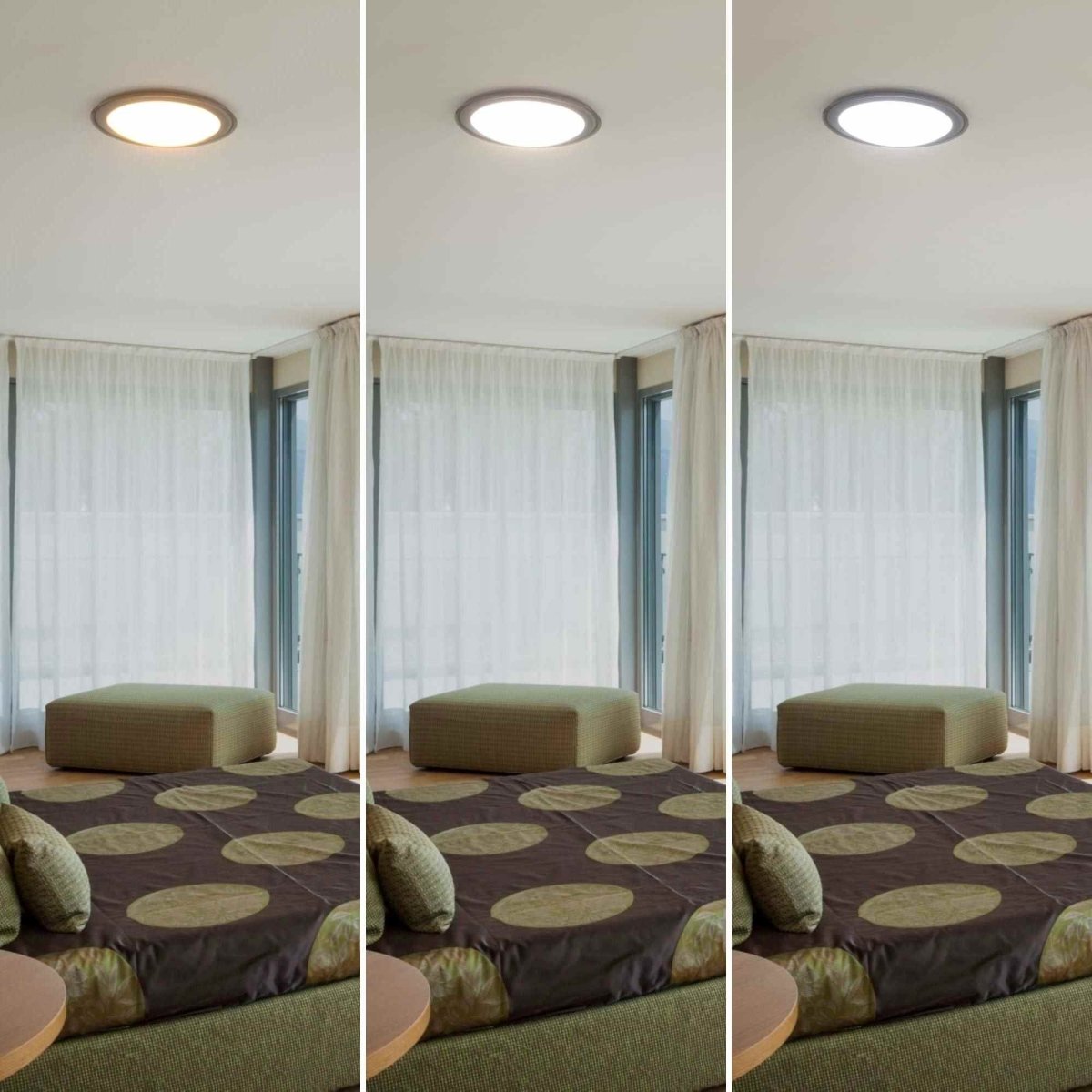 Plafón LED circular de superficie 30W CCT - Ø43cm - 2000lm - IP20 - Barcelona Led-