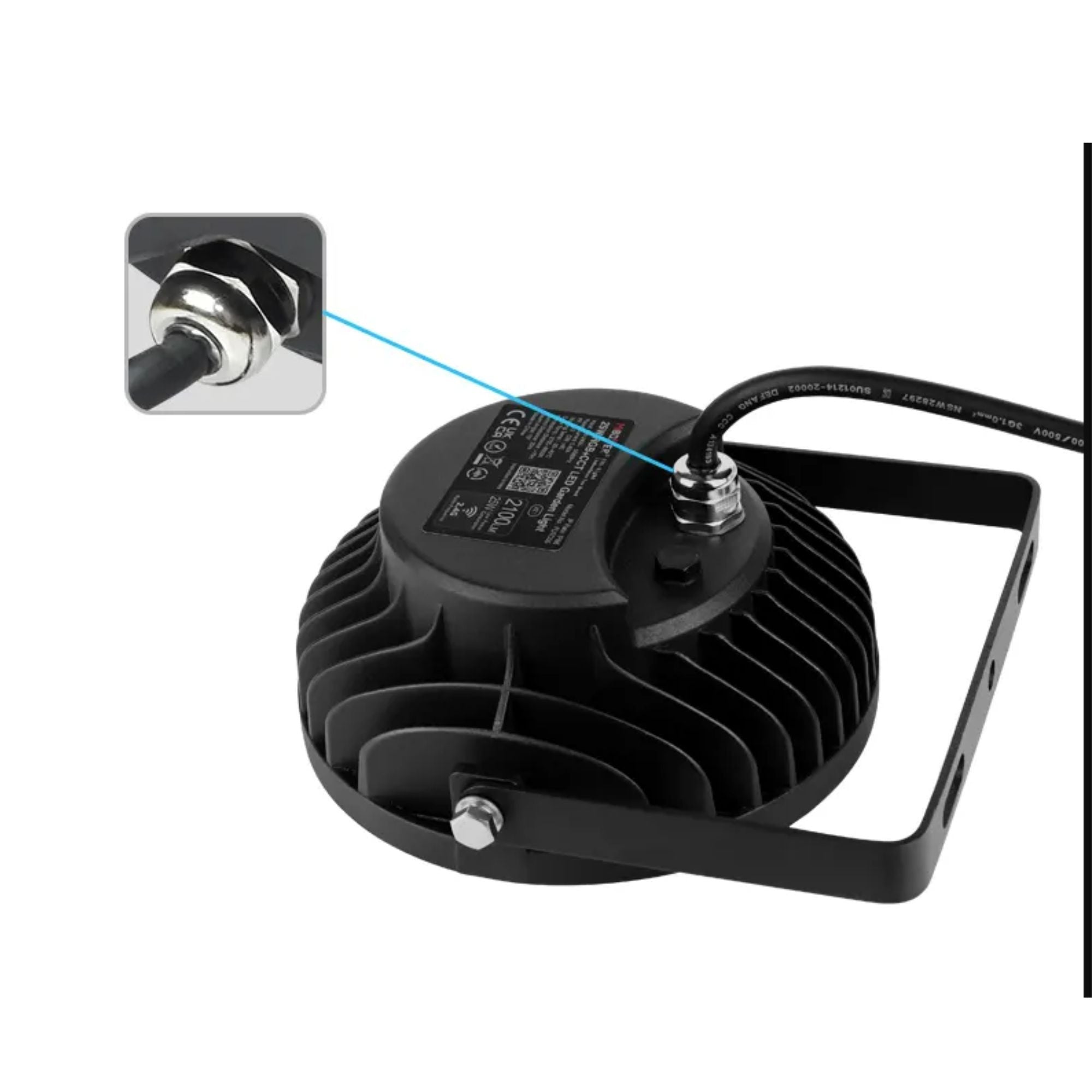 Proyector LED de jardín con pincho RGB+CCT - 25W - IP66 - RF/WiFi - Mi-Light (6)