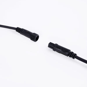 Kit guirnalda luces exterior 11,5 metros + 10 bombillas LED E27 filamento 1W - IP44 (10)