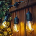 KIT - Outdoor LED string light 11,5 meters + 10 1W E27 LED bulbs - IP44 3