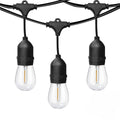 Zewnętrzna girlanda świetlna 11,5 metra + 10 żarówek LED E27 1W - IP44 4