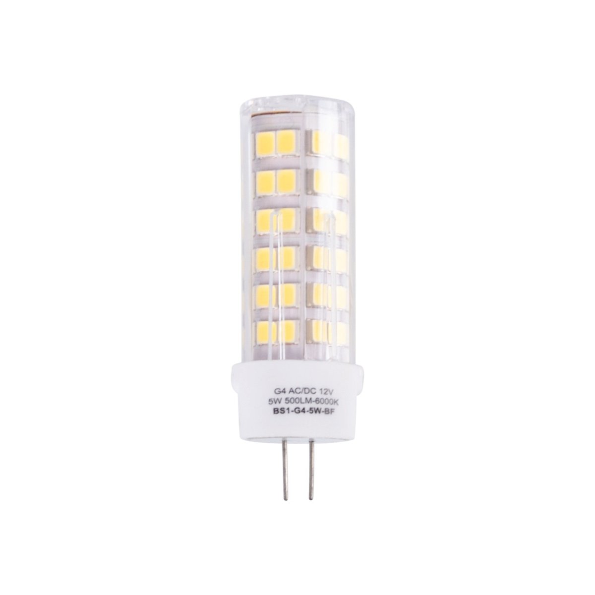 Bombilla LED G4 bi-pin tubular 12V AC/DC - 5W - Barcelona Led-