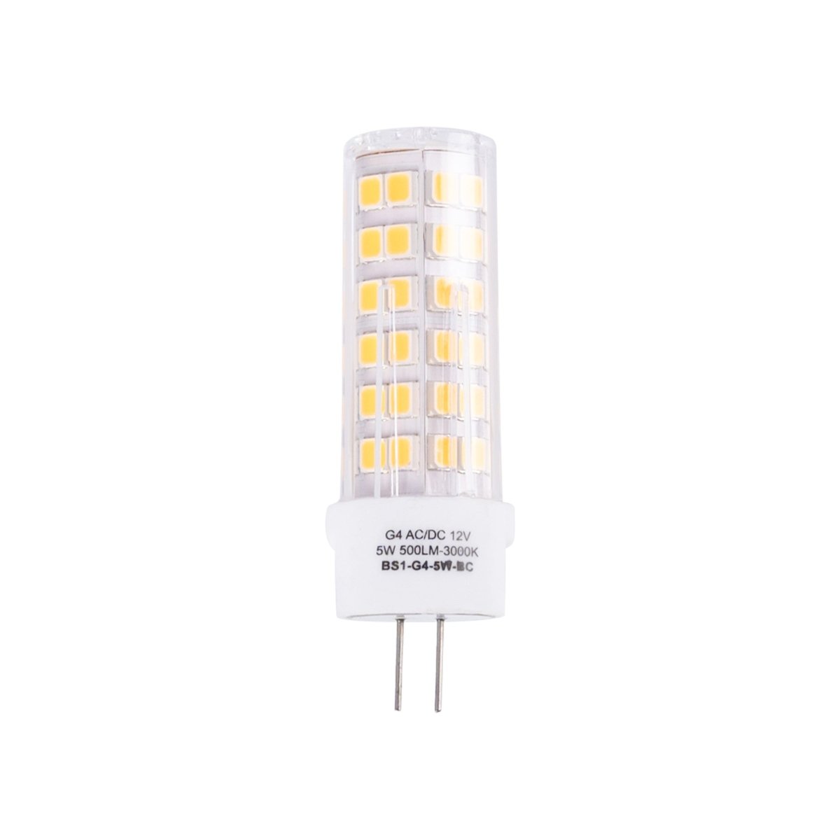 Bombilla LED G4 bi-pin tubular 12V AC/DC - 5W - Barcelona Led-