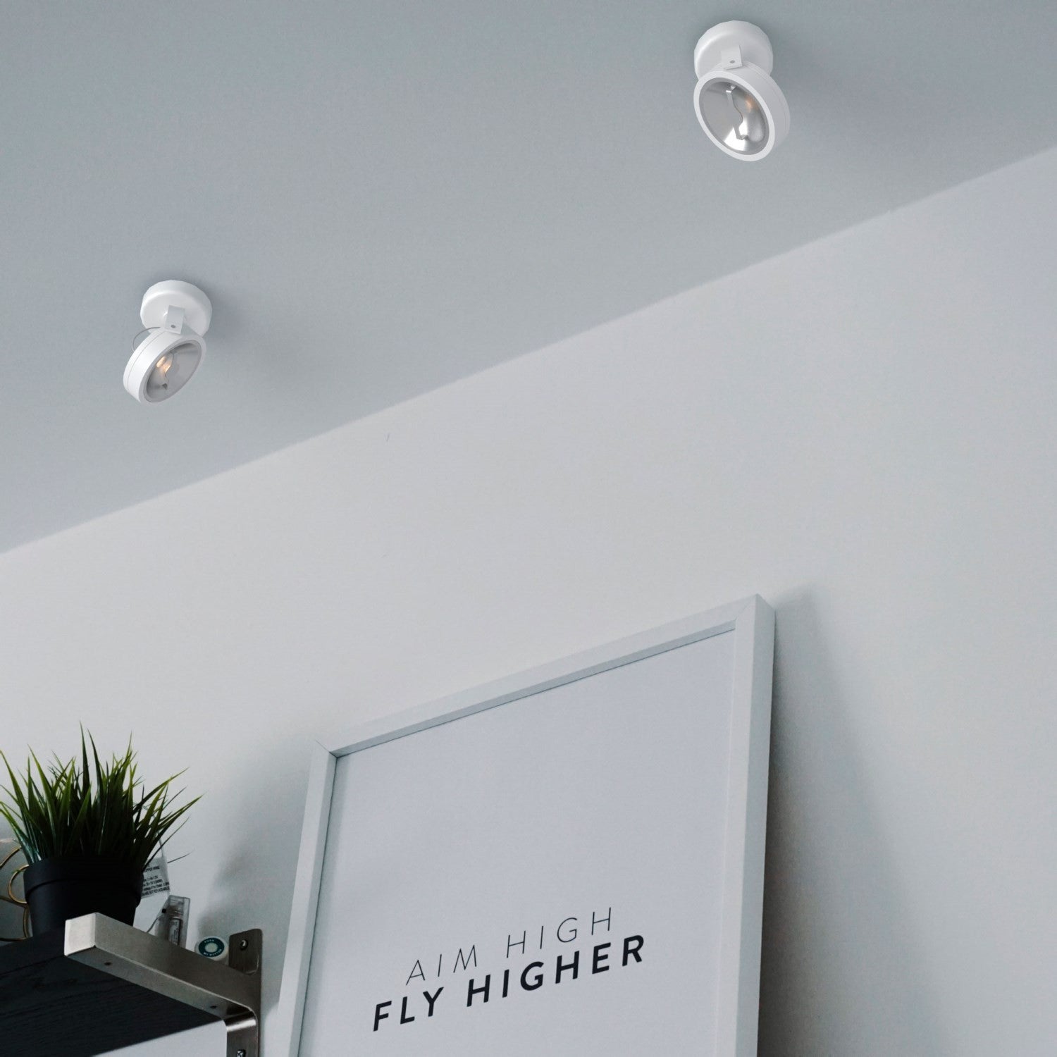 Foco de techo orientable "IRIS" - 1 x AR111 GU10 & Foco de techo orientable "IRIS" - 1 x AR111 GU10