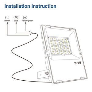 Proyector LED de exterior RGB+CCT - 10W - RF/WiFi - IP65 -Mi-Light (16)