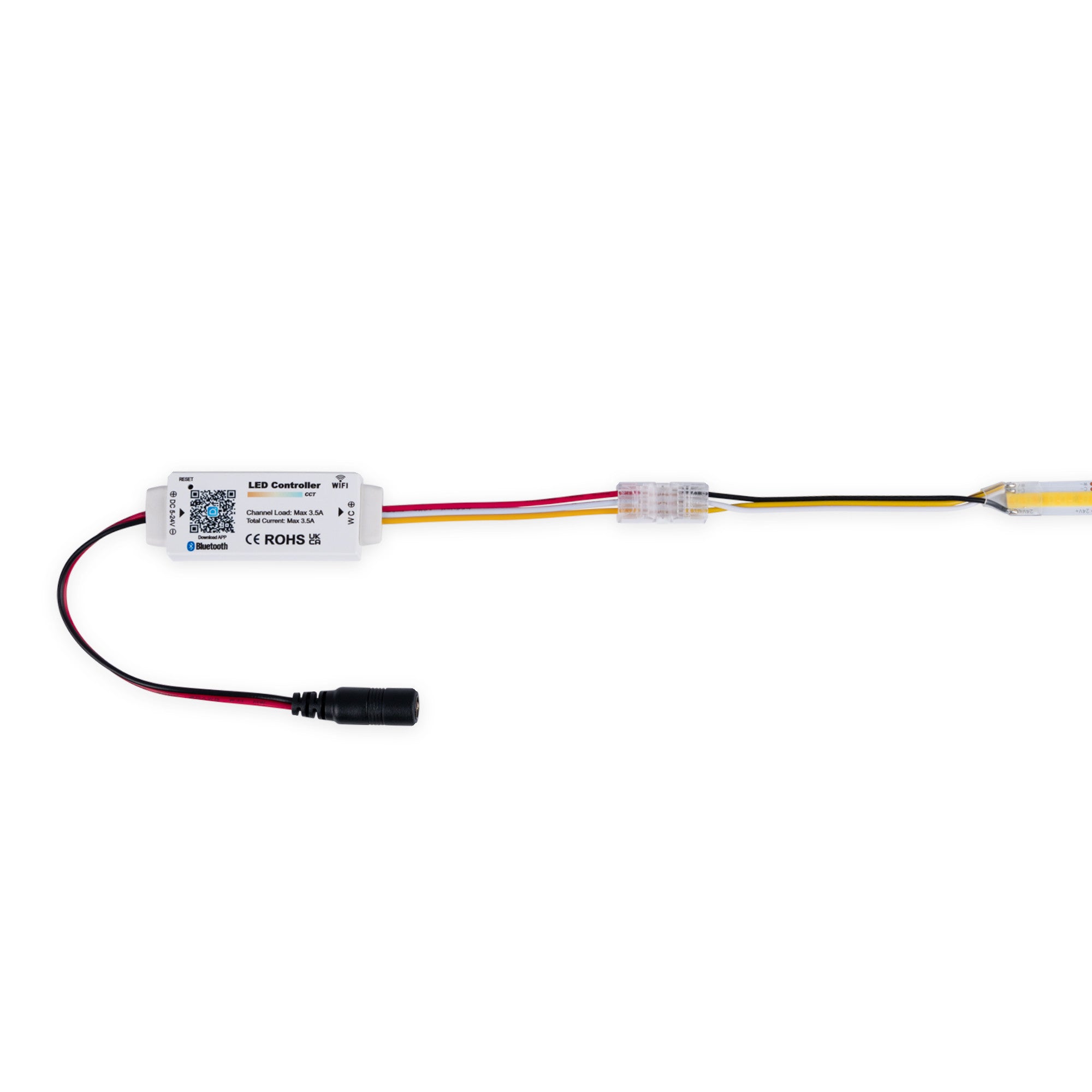 Controlador CCT mini - WiFi + Bluetooth - 5-24V DC - 3.5A (4)