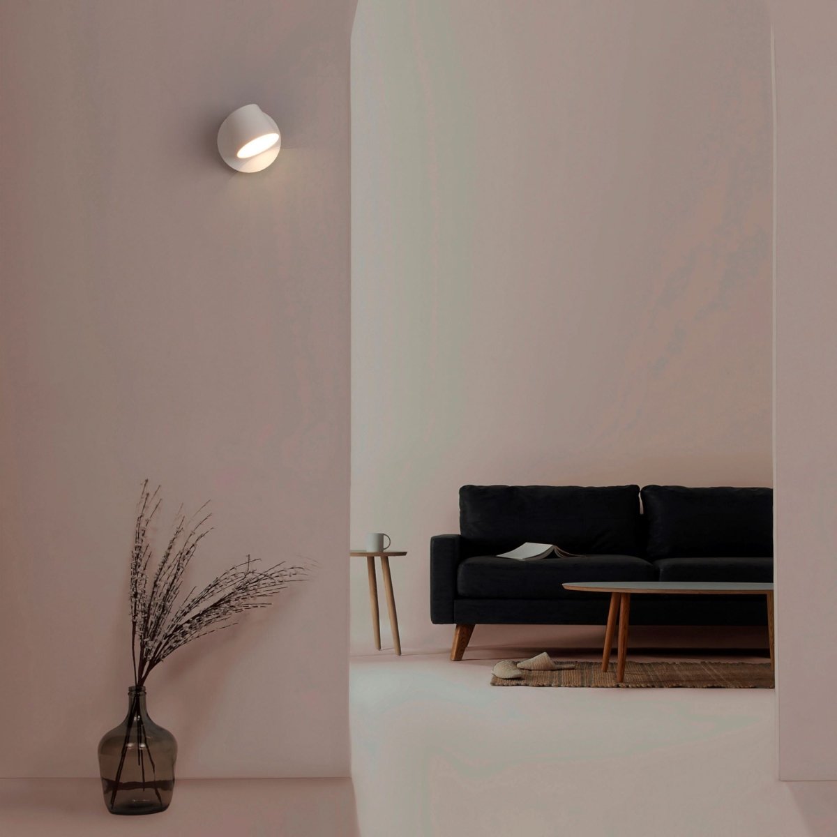 Aplique de pared LED "KOP" orientable 6W - Barcelona Led-Decoración