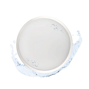 Plafón LED con sensor de movimiento estanco - CCT - Potencia ajustable 12W-16W - Ø30cm - IP65
