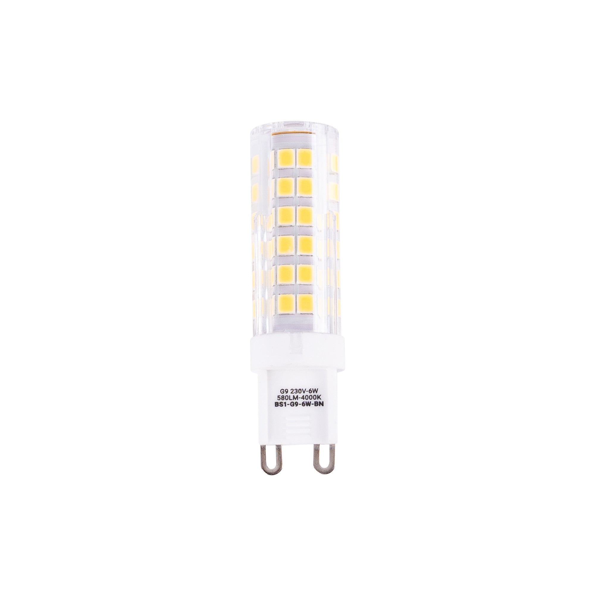 Bombilla LED G9 tubular 220-240V AC - 6W (12)