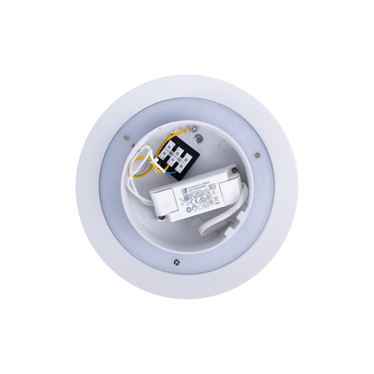Aplique LED de pared circular "Eclipsis" 12W - 3000K - CRI90 - Driver KeGu - IP20 - Barcelona Led-Decoración