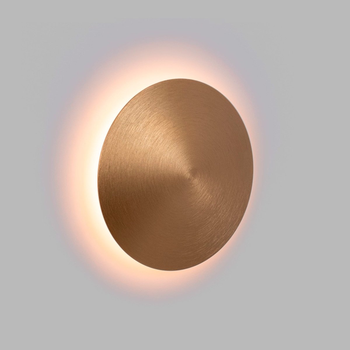 Aplique LED de pared circular "Eclipsis" 6W - 3000K - CRI90 - Driver KeGu - IP20 - Barcelona Led-Decoración