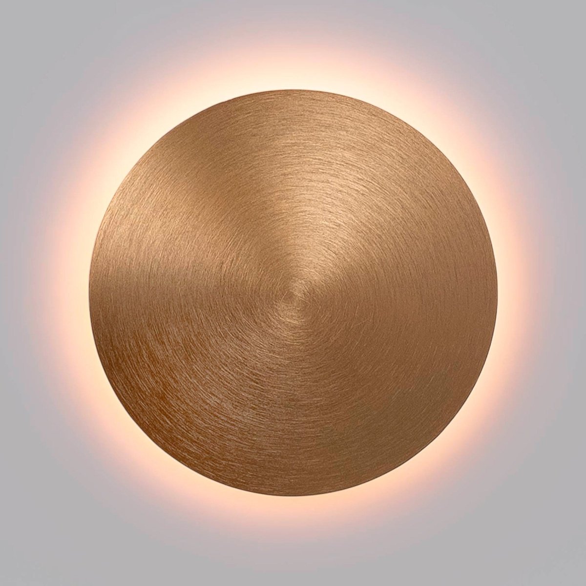Aplique LED de pared circular "Eclipsis" 18W - 3000K - CRI90 - Driver KeGu - IP20 - Barcelona Led-Decoración