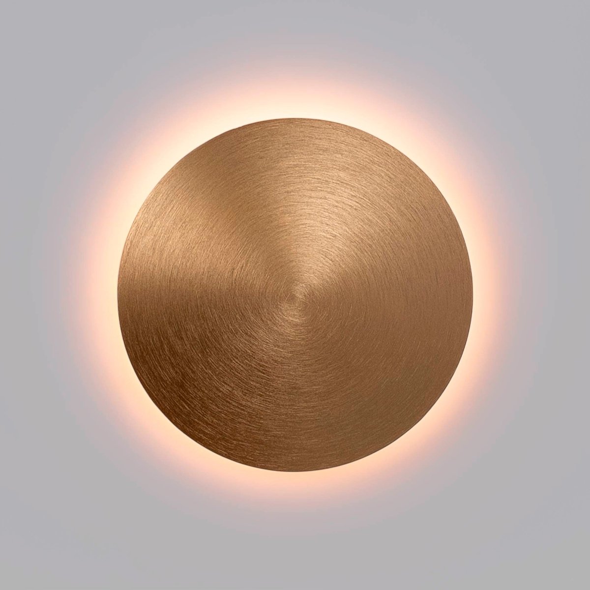 Aplique LED de pared circular "Eclipsis" 12W - 3000K - CRI90 - Driver KeGu - IP20 - Barcelona Led-Decoración