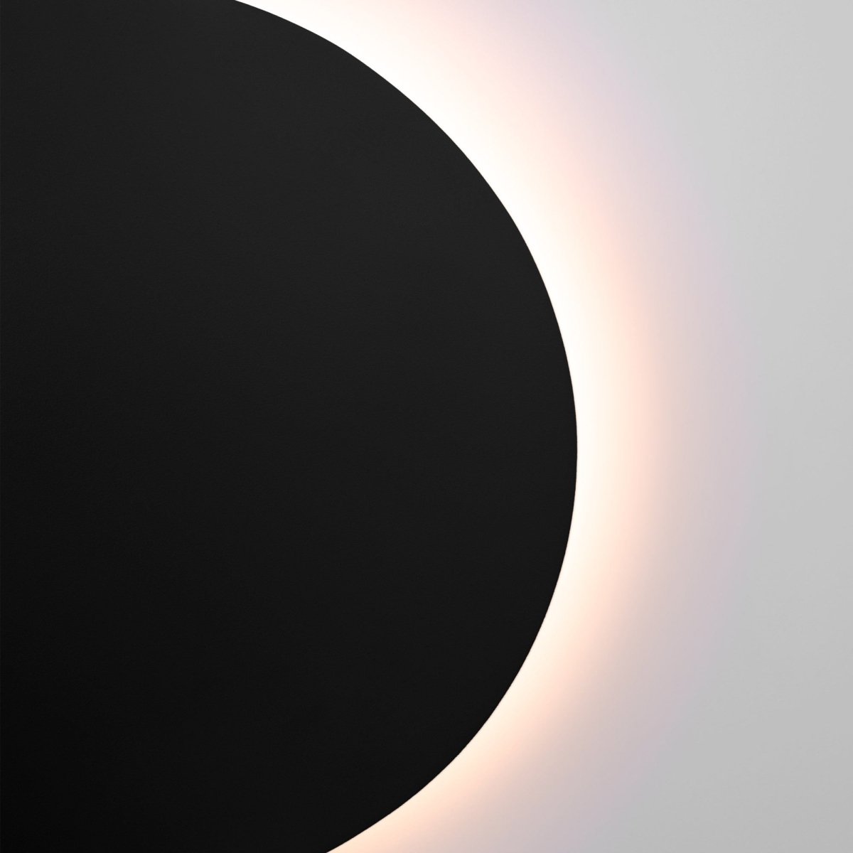 Aplique LED de pared circular "Eclipsis" 6W - 3000K - CRI90 - Driver KeGu - IP20 - Barcelona Led-Decoración
