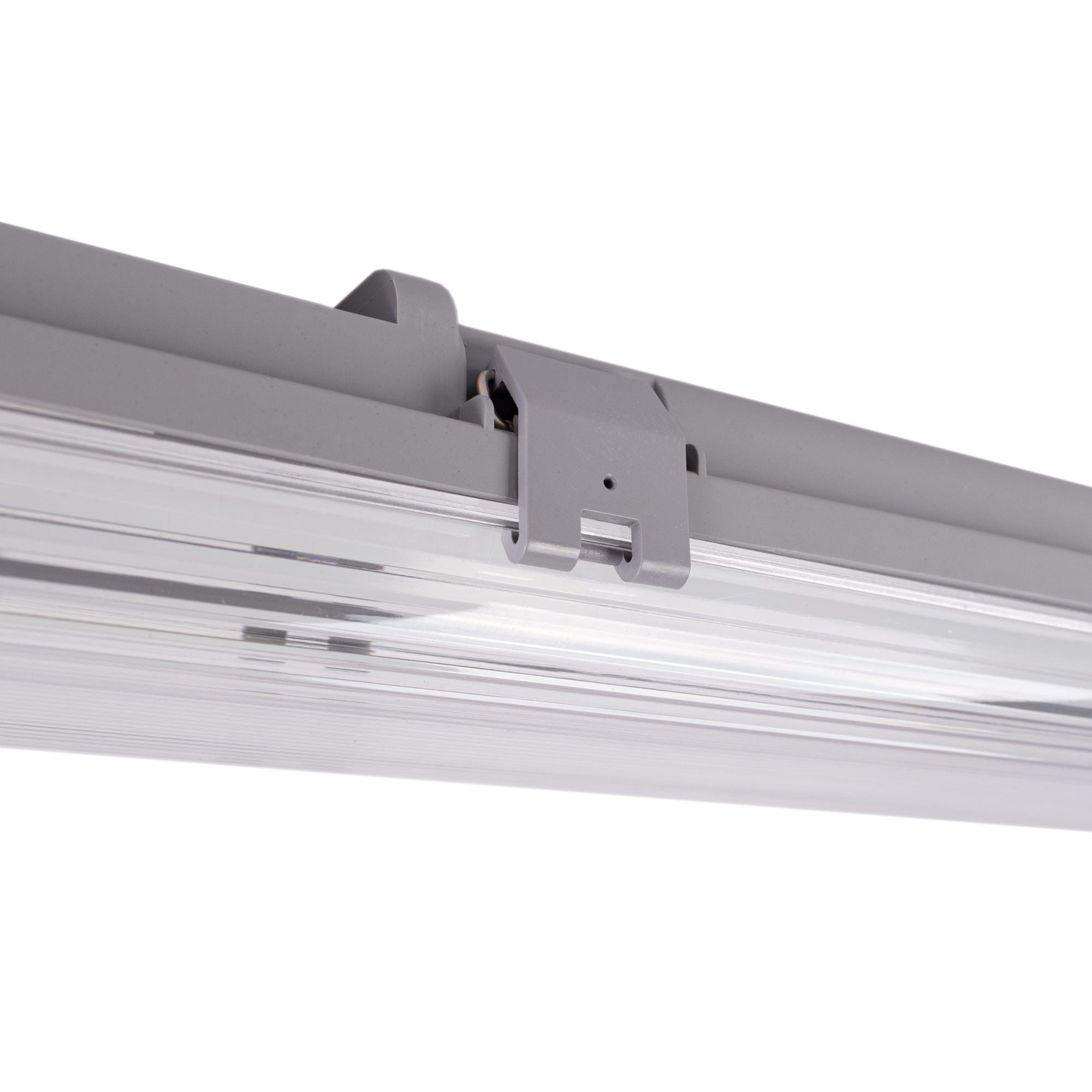 Kit pantalla estanca doble 60cm + 2 tubos LED T8 9W - 6000K (6)