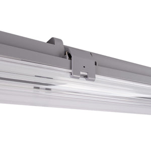 Kit pantalla estanca doble 120cm + 2 tubos LED T8 18W - 6000K (6)