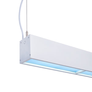 Luminaria lineal colgante "Blue Skylight" SMART - CCT - Efecto cielo - 48W - UGR16 (12)