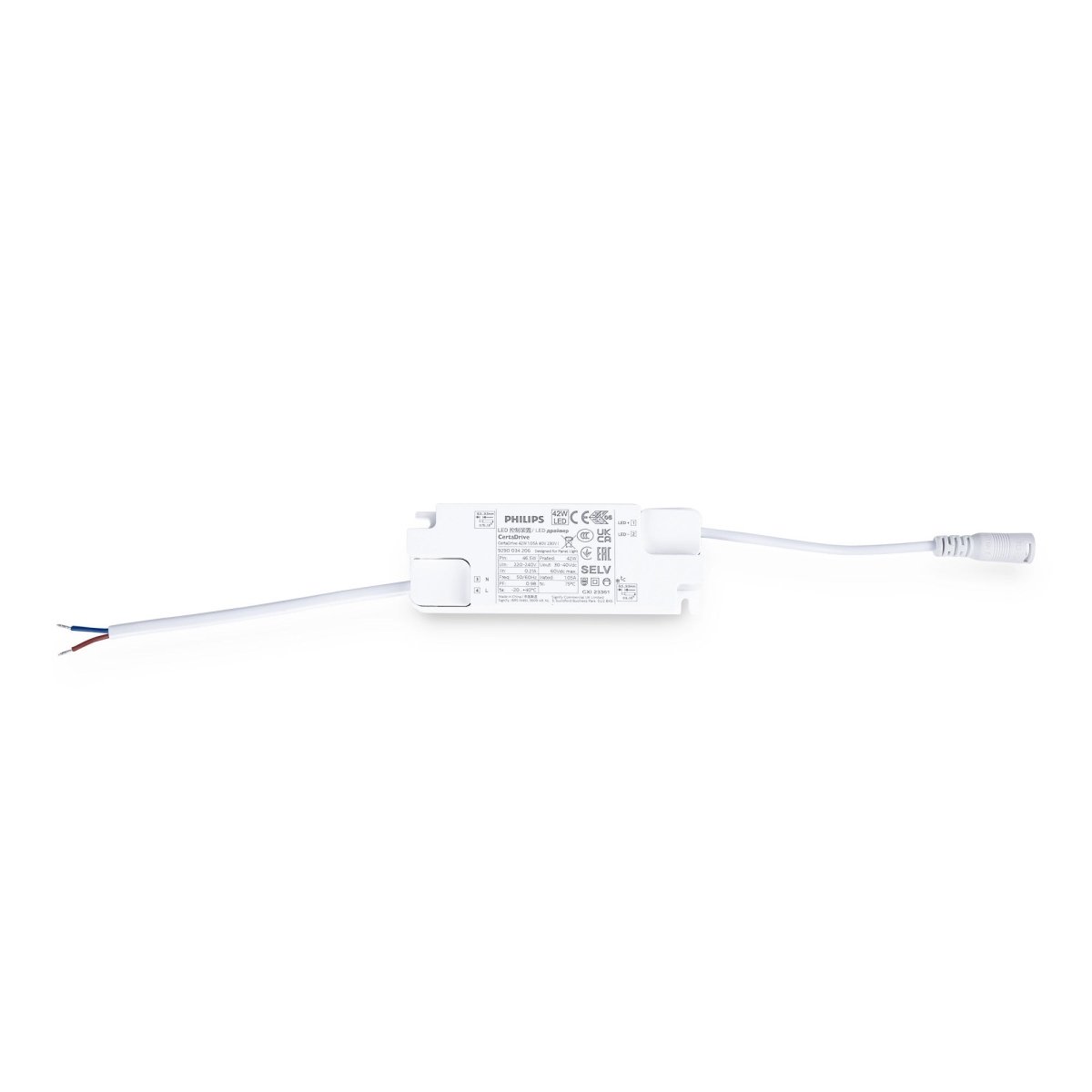 Driver PHILIPS CertaDrive 220-240V - Salida 30-42V DC - 1,05A - 42W - Barcelona Led-