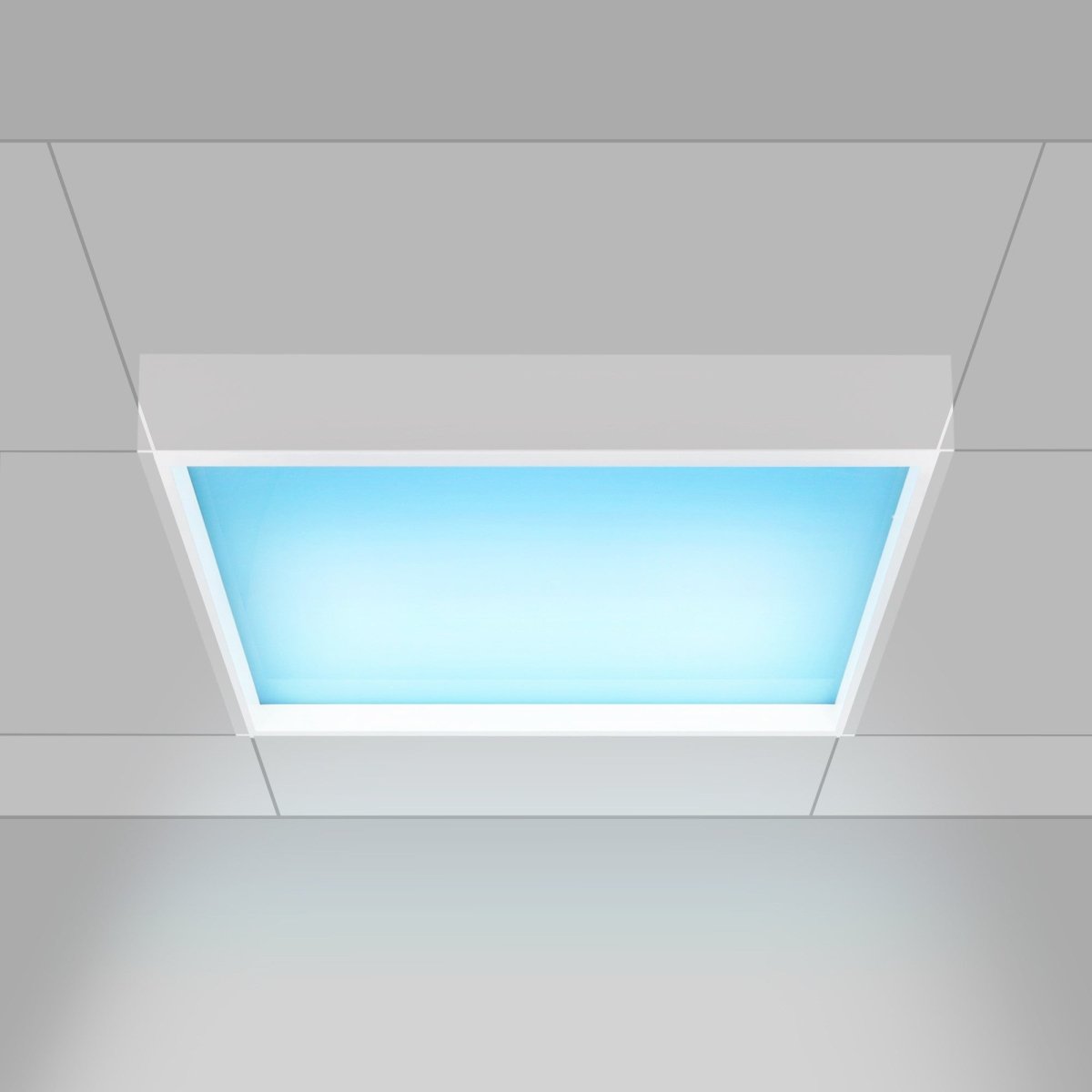 Panel "Blue Skylight" Regulable 0-10V - efecto cielo - Daylight  - 155W - 60x60cm - Barcelona Led-
