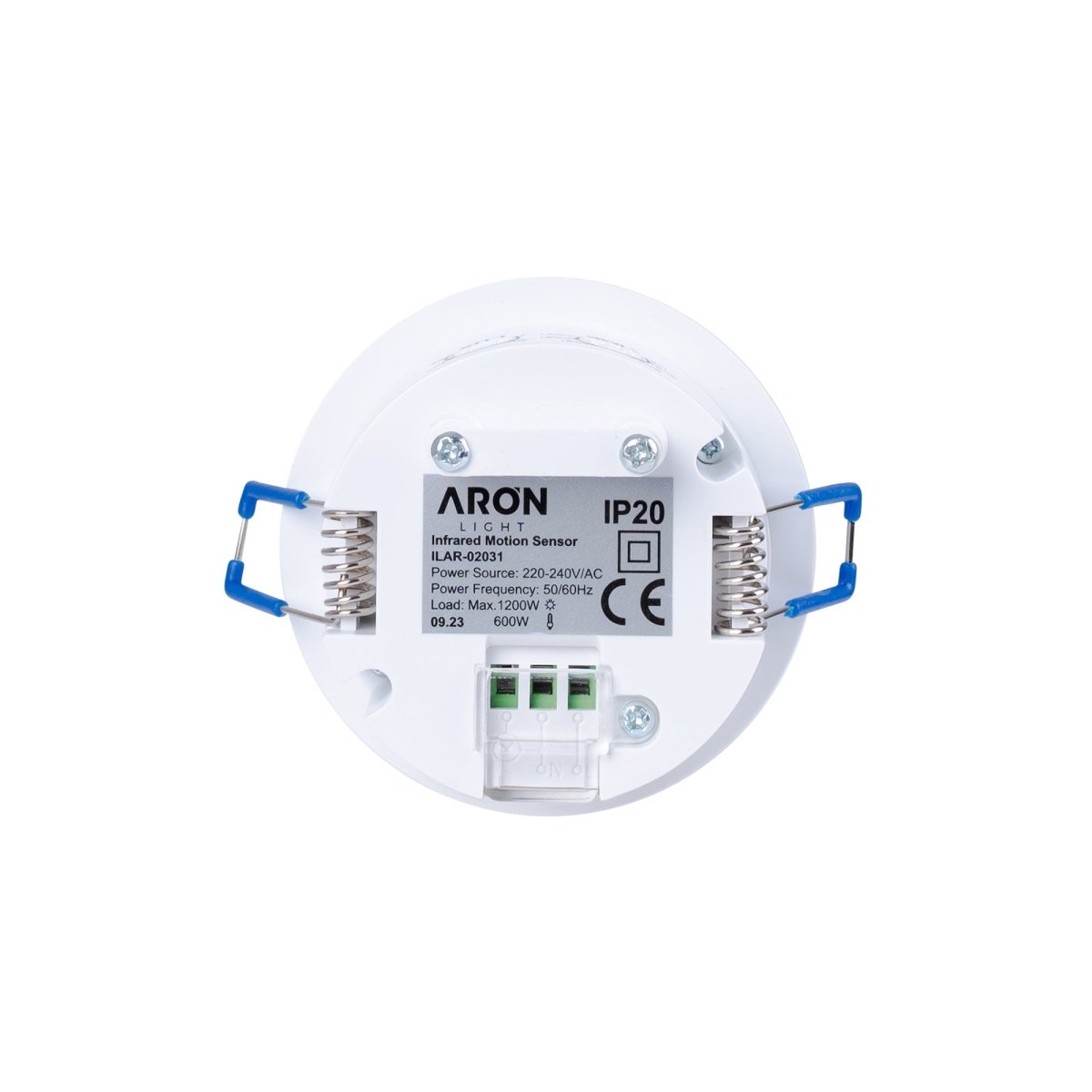 Sensor de movimiento PIR empotrable 360º - IP20 - Barcelona Led-