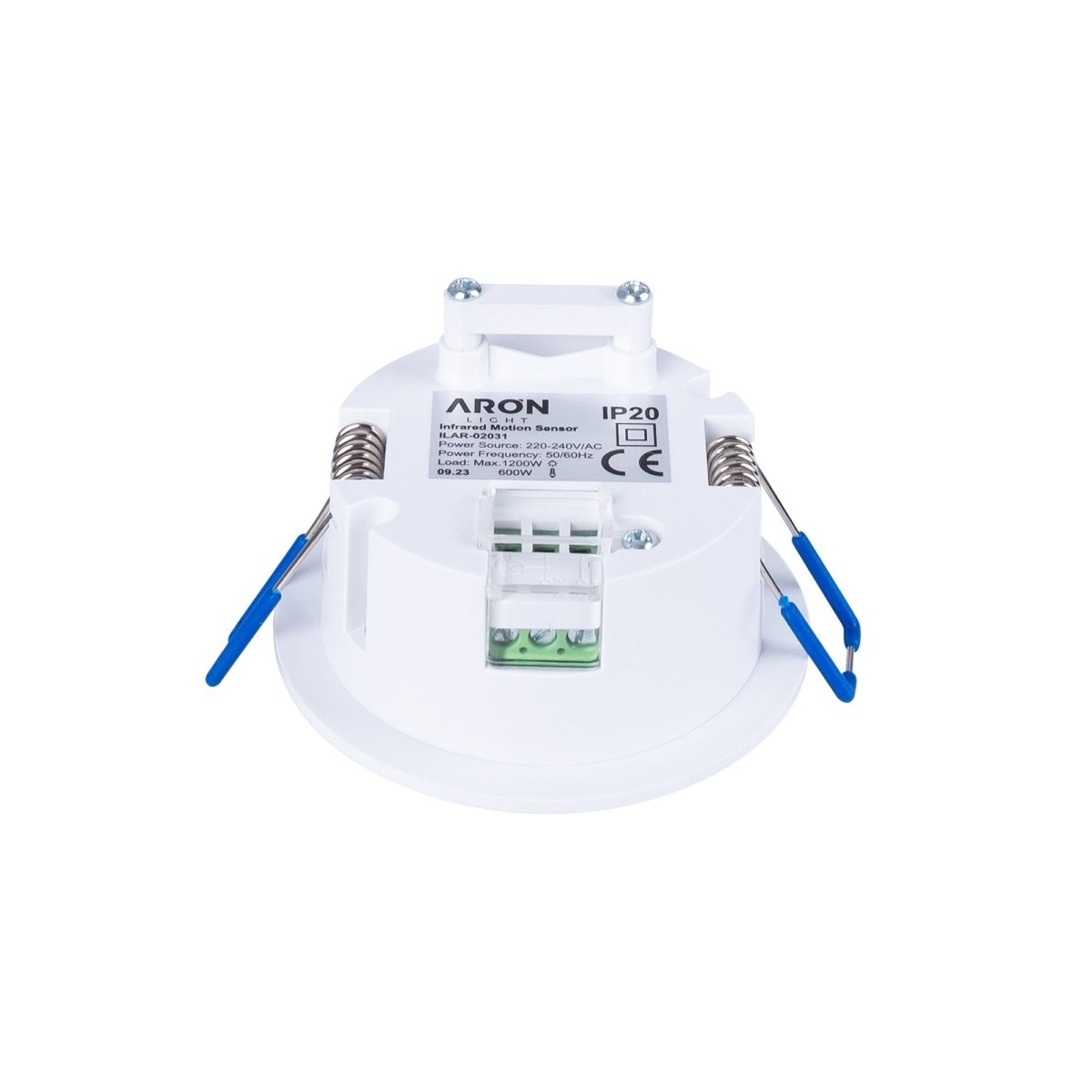 Sensor de movimiento PIR empotrable 360º - IP20 - Barcelona Led-