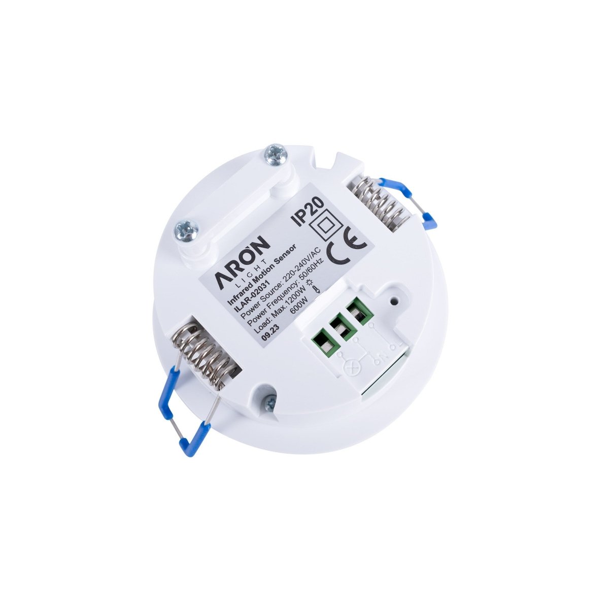 Sensor de movimiento PIR empotrable 360º - IP20 - Barcelona Led-