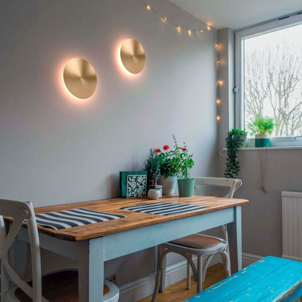 Aplique LED de pared circular "Eclipsis" 18W - 3000K - CRI90 - Driver KeGu - IP20 - Barcelona Led-Decoración