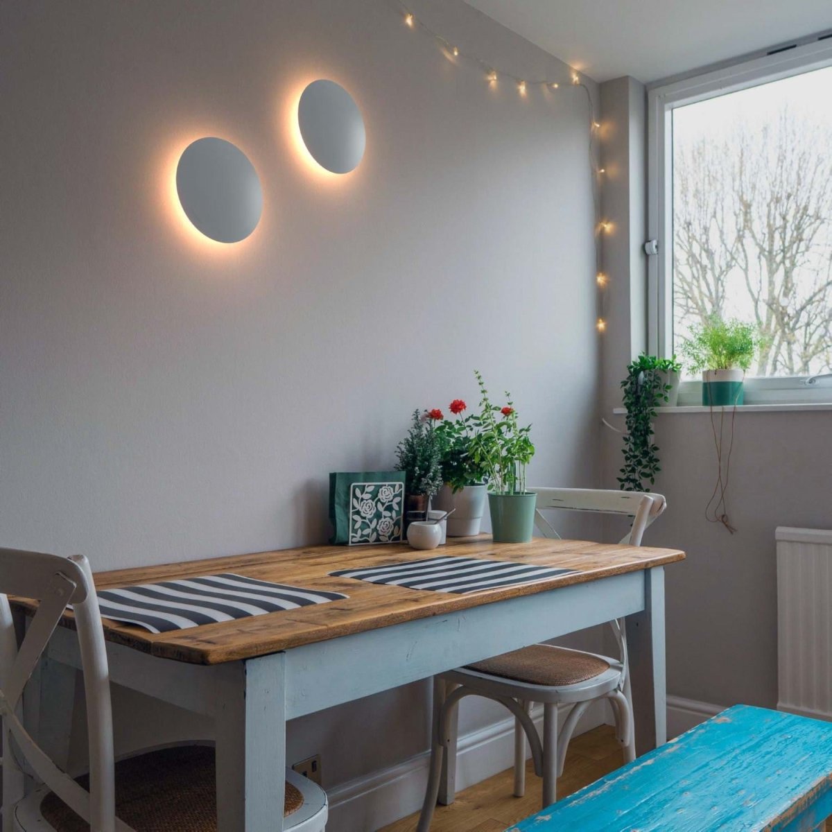 Aplique LED de pared circular "Eclipsis" 18W - 3000K - CRI90 - Driver KeGu - IP20 - Barcelona Led-Decoración