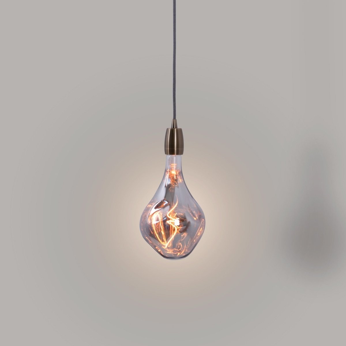 Bombilla decorativa LED de filamento "Decor" - E27 A165 - Regulable - 4W - 1800K - Barcelona Led-