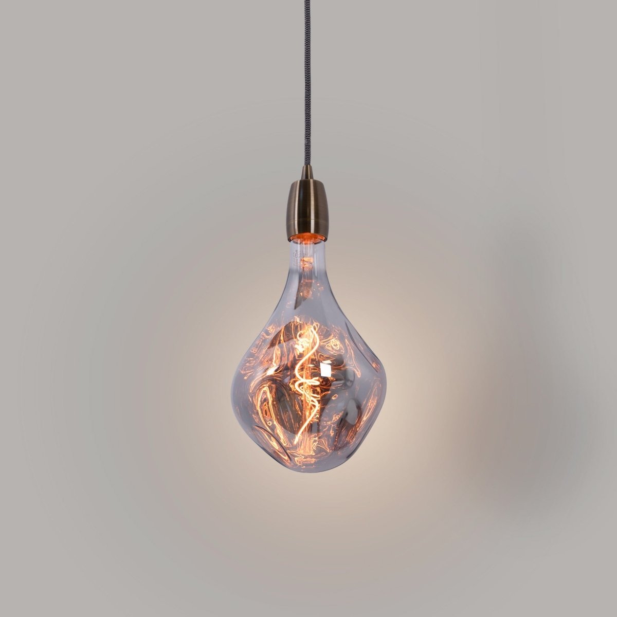 Bombilla decorativa LED de filamento "Decor" - E27 A165 - Regulable - 4W - 1800K - Barcelona Led-