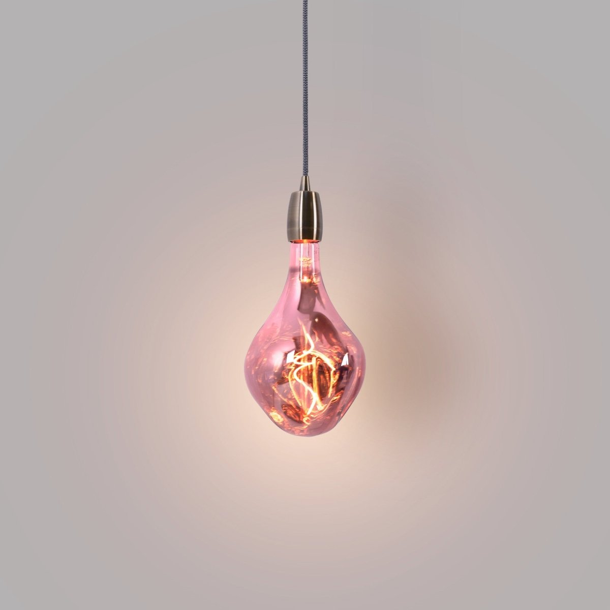 Bombilla decorativa LED de filamento "Decor" - E27 A165 - Regulable - 4W - 1800K - Barcelona Led-