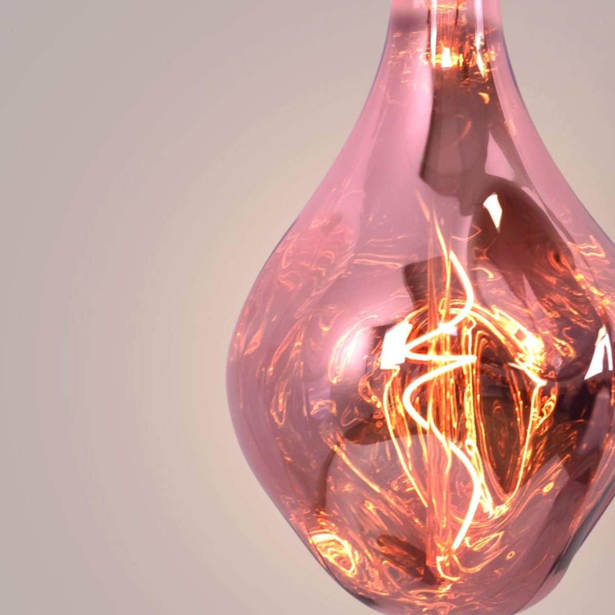 Bombilla decorativa LED de filamento "Decor" - E27 A165 - Regulable - 4W - 1800K - Barcelona Led-