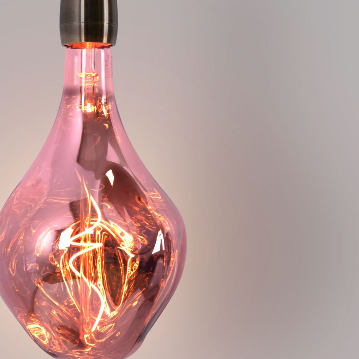 Bombilla decorativa LED de filamento "Decor" - E27 A165 - Regulable - 4W - 1800K - Barcelona Led-