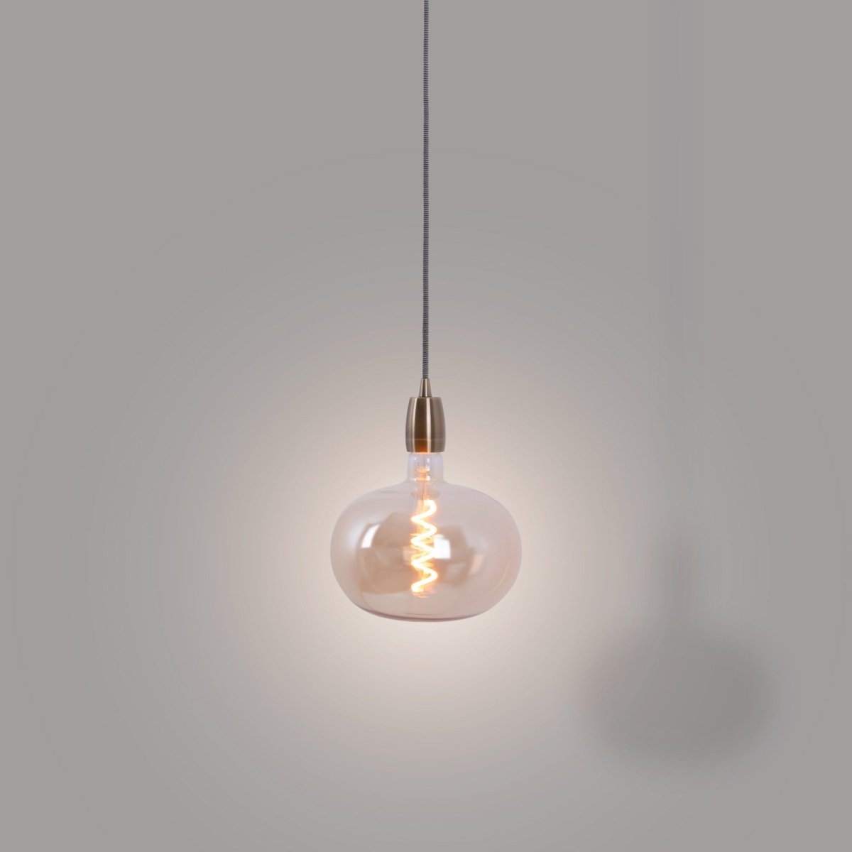 Bombilla decorativa LED de filamento "Decor" - E27 R220 - Regulable - 4W - 1800K - Barcelona Led-